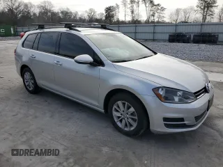 2017 Volkswagen Golf SportWagen S with VIN 3VWA17AU8HM502255, listed as a Copart auction lot 43334015 with 30,149 mi miles and Salvage Title. Bid and sale history available at carsss.com. Image 4.