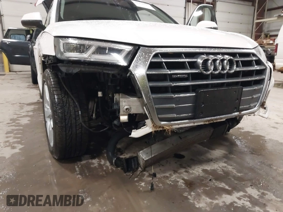 2018 Audi Q5 Premium Plus with VIN WA1BNAFY3J2236543, listed as a IAAI auction lot 41936777 with 86,994 mi miles. Bid and sale history available at carsss.com. Image 6.