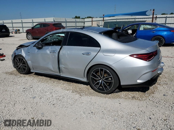 2022 Mercedes-Benz CLA 35 AMG with VIN W1K5J5BB7NN311469, listed as a Copart auction lot 50732905 with 27,516 mi miles and Non Repairable. Bid and sale history available at DreamBid. Image 2.