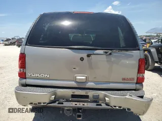2001 GMC Yukon Denali z VIN 1GKEK63U41J314185, wystawiony jako Copart lot #58430005 z przebiegiem Nie podano mil oraz Szkoda całkowita • Salvage title. Historia ofert i sprzedaży dostępna na DreamBid. Obrazek 6.