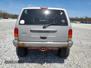 2000 Jeep Cherokee Classic with VIN 1J4FF58S0YL148245, listed as a Copart auction lot 53955735 with 185,307 mi miles and Clean Title. Bid and sale history available at carsss.com. Image 6.
