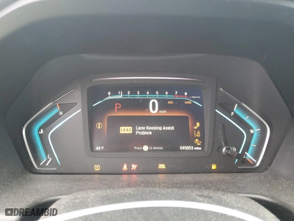 2019 Honda Odyssey EX-L with VIN 5FNRL6H78KB114884, listed as a Copart auction lot 44988525 with NaN miles and Salvage Title. Bid and sale history available at carsss.com. Image 9.