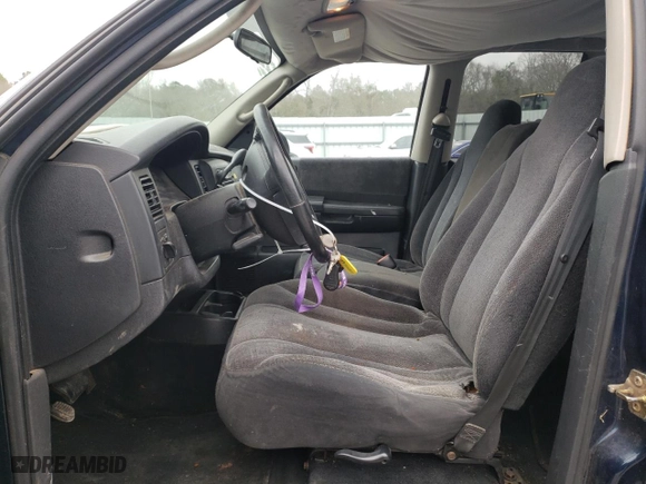 2004 Dodge Dakota Sport with VIN 1D7HG38NX4S577327, listed as a Copart auction lot 45729535 with 166,254 mi miles and Salvage Title. Bid and sale history available at carsss.com. Image 7.