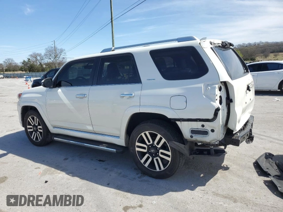 2018 Toyota 4Runner SR5 with VIN JTEBU5JR7J5550688, listed as a Copart auction lot 50022215 with 65,126 mi miles and Salvage Title. Bid and sale history available at carsss.com. Image 2.