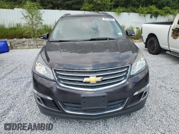 2017 Chevrolet Traverse LT with VIN 1GNKRGKDXHJ158138, listed as a Copart auction lot 67418044 with 120,048 mi miles and Salvage Title. Bid and sale history available at DreamBid. Image 5.
