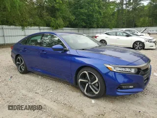 2019 Honda Accord Sport with VIN 1HGCV1F37KA093166, listed as a Copart auction lot 54473235 with 102,640 mi miles and Salvage Title. Bid and sale history available at DreamBid. Image 4.