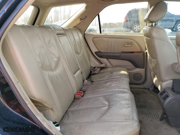 1999 Lexus RX 300 Luxury SUV with VIN JT6HF10U6X0018207, listed as a Copart auction lot 49269055 with NaN miles and Clean Title. Bid and sale history available at carsss.com. Image 11.