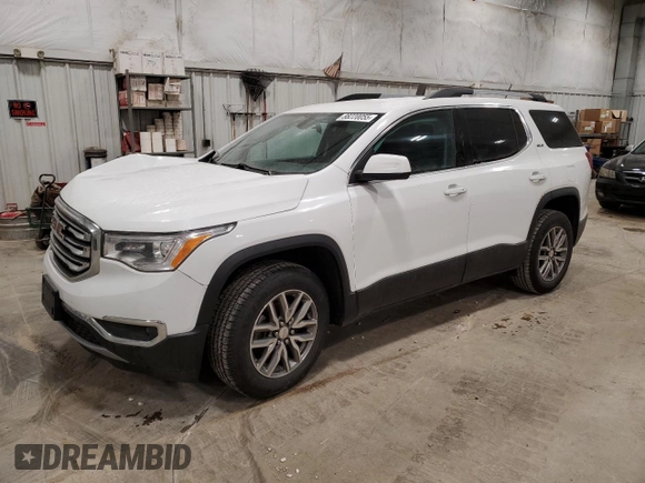 2018 GMC Acadia SLE with VIN 1GKKNSLA1JZ137864, listed as a Copart auction lot 88220055 with 121,966 mi miles and Non Repairable. Bid and sale history available at DreamBid. Image 1.