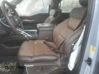 2024 Ford Super Duty F-250 SRW XL with VIN 1FT8W2BM5RED02980, listed as a Copart auction lot 49395015 with 37,462 mi miles and Salvage Title. Bid and sale history available at carsss.com. Image 7.
