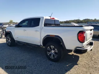 2024 GMC Canyon 4WD AT4 with VIN 1GTP6DEK1R1144016, listed as a Copart auction lot 74384234 with 112 mi miles and Salvage Title. Bid and sale history available at carsss.com. Image 2.