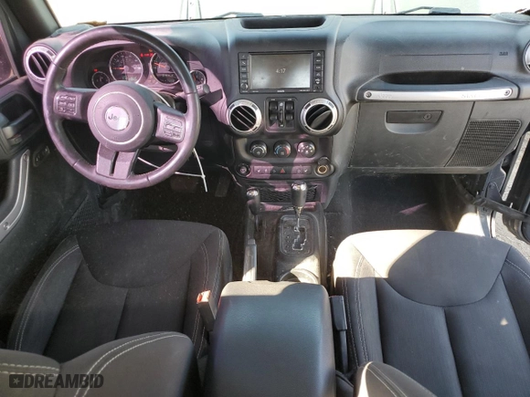 2018 Jeep Wrangler JK Unlimited Rubicon with VIN 1C4BJWFG9JL840582, listed as a Copart auction lot 73064054 with 47,590 mi miles and Salvage Title. Bid and sale history available at carsss.com. Image 8.
