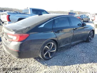 2022 Honda Accord Sedan Sport SE with VIN 1HGCV1F49NA000080, listed as a Copart auction lot 46639555 with 0 mi miles and Salvage Title. Bid and sale history available at carsss.com. Image 3.