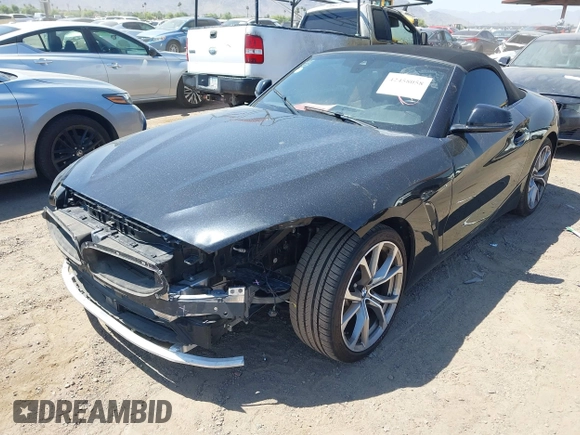 2020 BMW Z4 sDrive30i z VIN WBAHF3C06LWW72769, wystawiony jako IAAI lot #42458058 z przebiegiem 38 448 mil mil oraz . Historia ofert i sprzedaży dostępna na DreamBid. Obrazek 6.