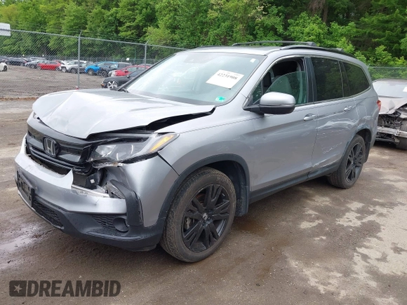 2021 Honda Pilot Special Edition with VIN 5FNYF6H28MB066328, listed as a IAAI auction lot 42231908 with 44,099 mi miles and . Bid and sale history available at DreamBid. Image 2.
