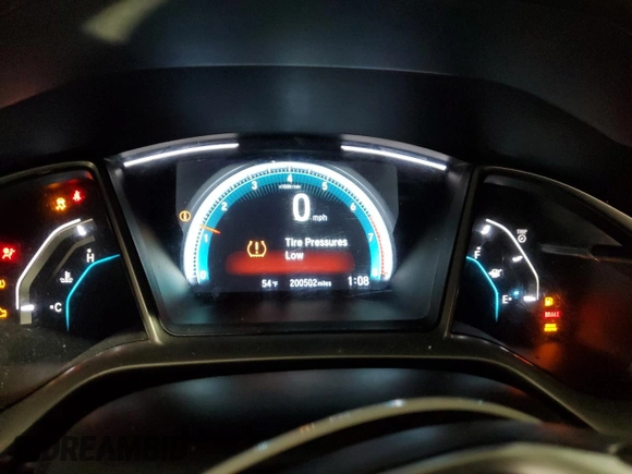 2017 Honda Civic EX-T with VIN 19XFC1E36HE031847, listed as a Copart auction lot 83383114 with 200,502 mi miles and Salvage Title. Bid and sale history available at DreamBid. Image 9.