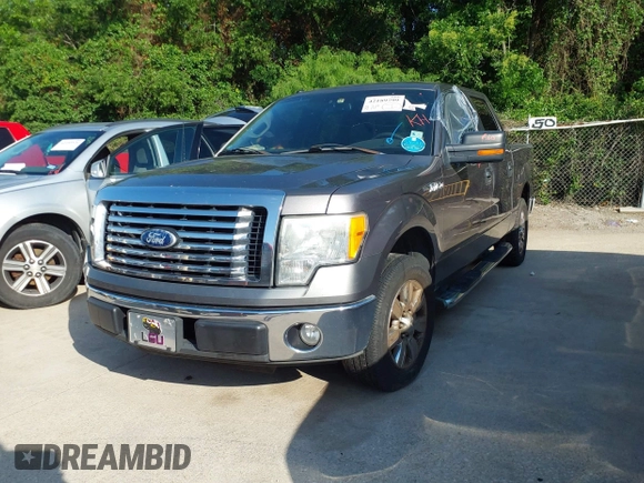 2010 Ford F-150 XL with VIN 1FTFW1CV1AKB24029, listed as a IAAI auction lot 42189799 with Not Provided miles. Bid and sale history available at carsss.com. Image 2.