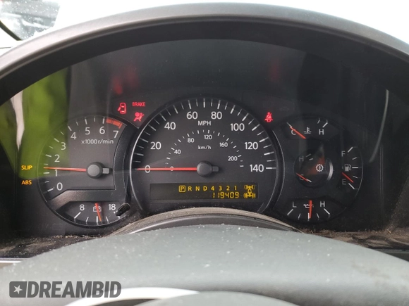 2007 Nissan Titan LE with VIN 1N6AA07B97N234446, listed as a Copart auction lot 45693705 with 119,409 mi miles and Salvage title. Bid and sale history available at DreamBid. Image 9.