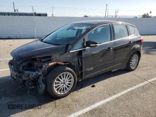 2016 Ford C-Max Energi SEL with VIN 1FADP5CU3GL119801, listed as a Copart auction lot 53696044 with 67,260 mi miles and Salvage Title. Bid and sale history available at carsss.com. Image 1.