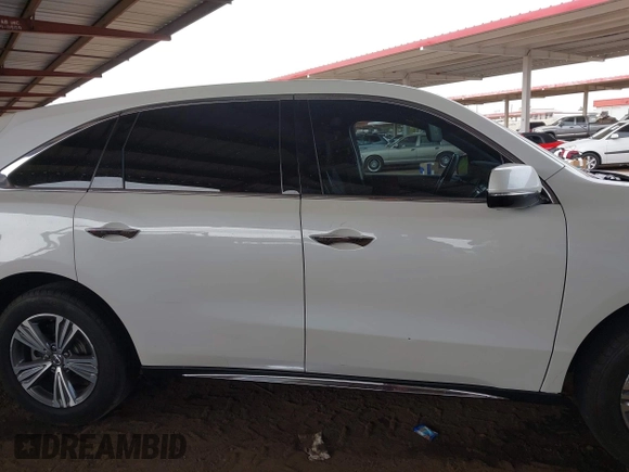 2019 Acura MDX with VIN 5J8YD3H30KL008917, listed as a IAAI auction lot 41725448 with 103,644 mi miles and . Bid and sale history available at DreamBid. Image 13.