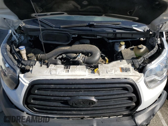 2019 Ford Transit Passenger XL with VIN 1FBVU4XMXKKA49423, listed as a Copart auction lot 52590185 with 183,289 mi miles and Clean Title. Bid and sale history available at DreamBid. Image 12.