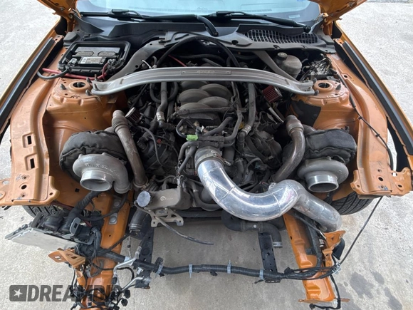 2019 Ford Mustang GT with VIN 1FA6P8CFXK5196514, listed as a Copart auction lot 55160435 with 19,914 mi miles and Clean Title. Bid and sale history available at carsss.com. Image 7.