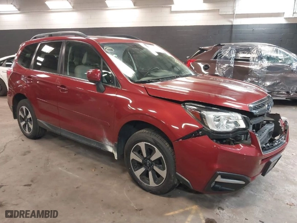 2018 Subaru Forester Limited with VIN JF2SJAJC4JH540072, listed as a IAAI auction lot 41739041 with 75,011 mi miles. Bid and sale history available at carsss.com. Image 1.