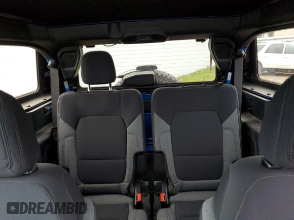 2022 Ford Bronco with VIN 1FMDE5CP6NLA87946, listed as a Copart auction lot 72008544 with 28,405 mi miles and Salvage Title. Bid and sale history available at DreamBid. Image 10.