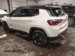2018 Jeep Compass Trailhawk with VIN 3C4NJDDB2JT328269, listed as a IAAI auction lot 41597957 with 66,789 mi miles and . Bid and sale history available at carsss.com. Image 3.