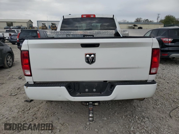2017 Ram 1500 Express with VIN 1C6RR7FG8HS636943, listed as a Copart auction lot 50596325 with 131,140 mi miles and Salvage Title. Bid and sale history available at carsss.com. Image 6.