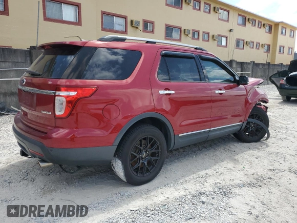 2013 Ford Explorer XLT with VIN 1FM5K7D80DGC45186, listed as a Copart auction lot 55177225 with 178,151 mi miles and Clean Title. Bid and sale history available at carsss.com. Image 3.
