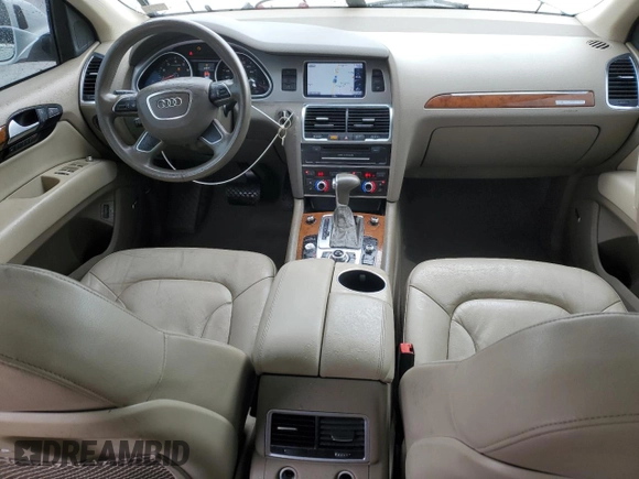 2014 Audi Q7 3.0T Premium Plus with VIN WA1LGAFE6ED005988, listed as a Copart auction lot 53306445 with 111,996 mi miles and Salvage Title. Bid and sale history available at carsss.com. Image 8.