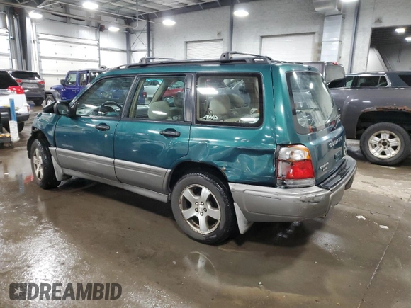 1999 Subaru Forester S with VIN JF1SF6554XH748430, listed as a Copart auction lot 80105264 with 137,910 mi miles and Salvage Title. Bid and sale history available at carsss.com. Image 2.