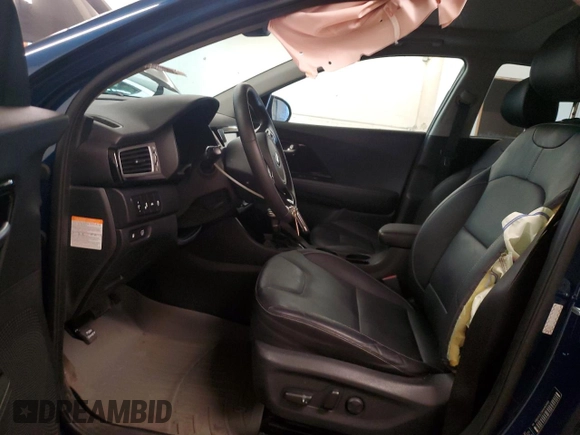 2017 Kia Niro Touring with VIN KNDCE3LC0H5063880, listed as a Copart auction lot 49809454 with 25,817 mi miles and Salvage Title. Bid and sale history available at carsss.com. Image 7.