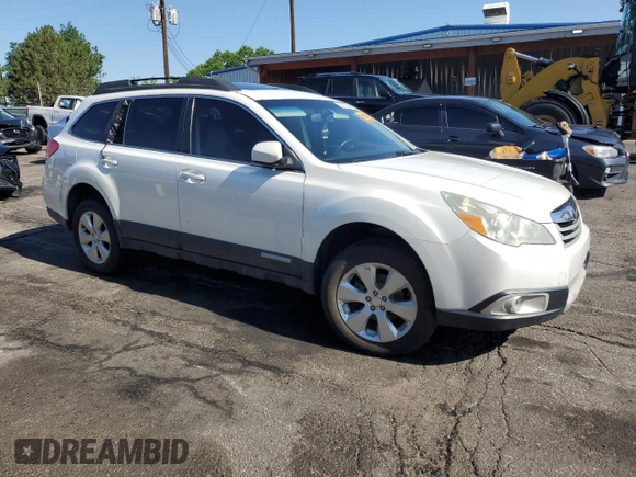 2011 Subaru Outback Limited Power Moon with VIN 4S4BRCKC1B3385220, listed as a Copart auction lot 62753535 with Not provided miles and Non repairable. Bid and sale history available at DreamBid. Image 4.