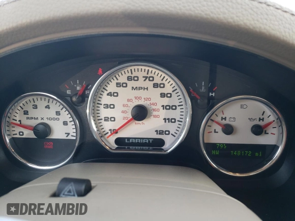 2006 Ford F-150 XLT z VIN 1FTPW14516FA19865, wystawiony jako Copart lot #59303485 z przebiegiem 148 172 mil mil oraz Czysty tytuł • Clean title. Historia ofert i sprzedaży dostępna na DreamBid. Obrazek 9.
