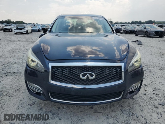 2016 Infiniti Q70 with VIN JN1BY1AP2GM221138, listed as a Copart auction lot 63780435 with 134,042 mi miles and Salvage title. Bid and sale history available at DreamBid. Image 5.
