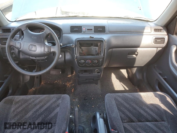 2001 Honda CR-V LX with VIN JHLRD18491C004527, listed as a Copart auction lot 48458365 with 260,455 mi miles and Salvage Title. Bid and sale history available at carsss.com. Image 8.