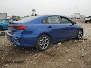 2021 Kia Forte LXS with VIN 3KPF24AD9ME385097, listed as a Copart auction lot 60502335 with 60,673 mi miles and Salvage title. Bid and sale history available at DreamBid. Image 3.