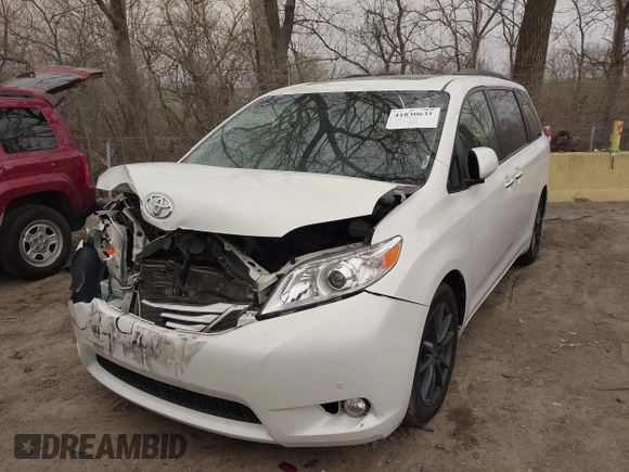 2011 Toyota Sienna XLE AAS with VIN 5TDYK3DC8BS003313, listed as a IAAI auction lot 41830631 with 214,514 mi miles and . Bid and sale history available at DreamBid. Image 2.