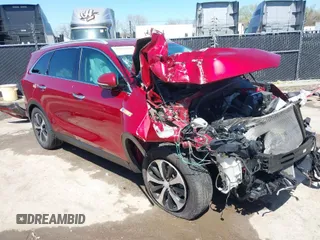 2016 Kia Sorento EX with VIN 5XYPH4A55GG106229, listed as a IAAI auction lot 39157669 with 94,502 mi miles. Bid and sale history available at carsss.com. Image 1.