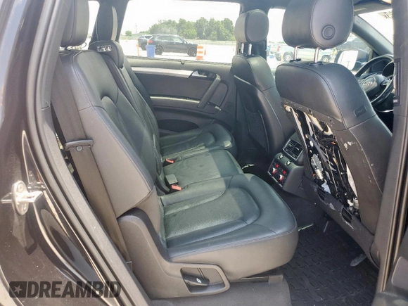 2015 Audi Q7 S line Prestige with VIN WA1DGAFE1FD032439, listed as a Copart auction lot 59705535 with 78,438 mi miles and Salvage title. Bid and sale history available at DreamBid. Image 11.