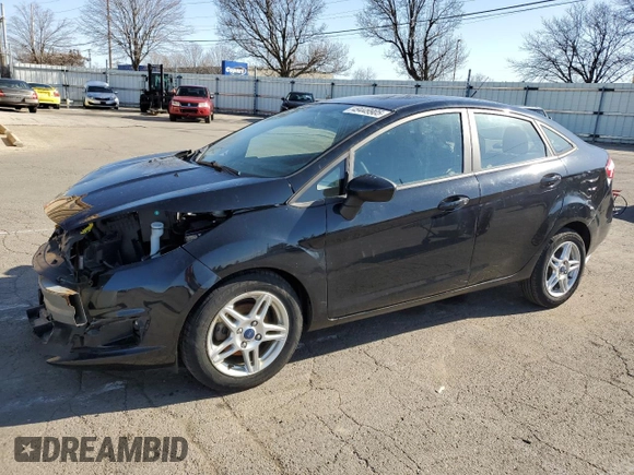 2017 Ford Fiesta SE with VIN 3FADP4BJ7HM144556, listed as a Copart auction lot 49449905 with 64,666 mi miles and Salvage Title. Bid and sale history available at DreamBid. Image 1.