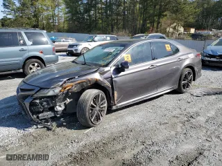 2018 Toyota Camry XSE with VIN 4T1B61HK0JU075662, listed as a Copart auction lot 51259025 with 104,173 mi miles and Clean Title. Bid and sale history available at carsss.com. Image 1.