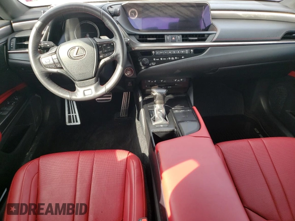 2019 Lexus ES 350 with VIN 58ABZ1B1XKU008536, listed as a Copart auction lot 54323975 with 39,421 mi miles and Salvage Title. Bid and sale history available at DreamBid. Image 8.