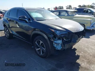 2020 Lexus NX with VIN JTJGJRDZ8L2146600, listed as a IAAI auction lot 41409060 with 54,678 mi miles. Bid and sale history available at carsss.com. Image 1.