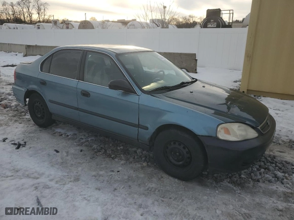 2000 Honda Civic LX with VIN 1HGEJ6675YL015146, listed as a Copart auction lot 42461605 with 167,716 mi miles and Clean Title. Bid and sale history available at carsss.com. Image 4.