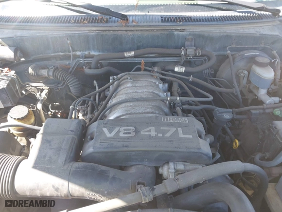 2002 Toyota Tundra SR5 with VIN 5TBBT44172S315879, listed as a IAAI auction lot 41960095 with 222,688 mi miles. Bid and sale history available at carsss.com. Image 10.