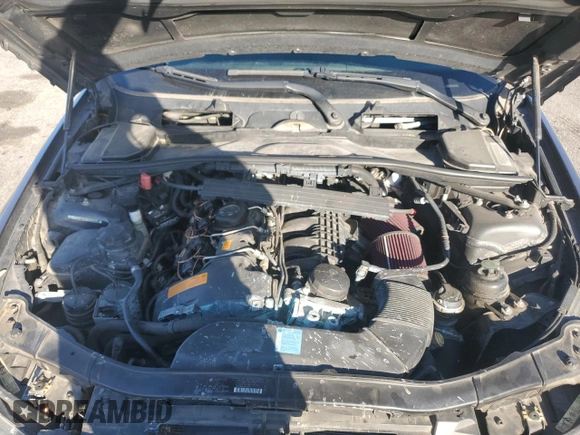 2008 BMW 3 Series 335i with VIN WBAVB73528KY65565, listed as a Copart auction lot 43210935 with 99,282 mi miles and Salvage title. Bid and sale history available at DreamBid. Image 11.