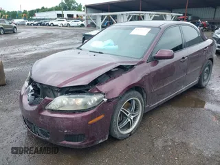 2007 Mazda 6 i Sport VE with VIN 1YVHP80C775M59198, listed as a IAAI auction lot 42634277 with 137,140 mi miles and . Bid and sale history available at DreamBid. Image 2.
