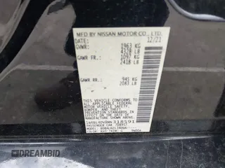 2022 Nissan Altima SV z VIN 1N4BL4DV8NN318591, wystawiony jako IAAI lot #42039464 z przebiegiem 73 129 mil mil oraz . Historia ofert i sprzedaży dostępna na DreamBid. Obrazek 9.